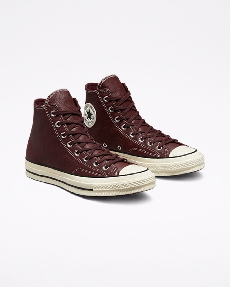 Tenisi Inalti Barbati Converse Chuck 70 Piele Seasonal Color Visinii | RO SHNCO048